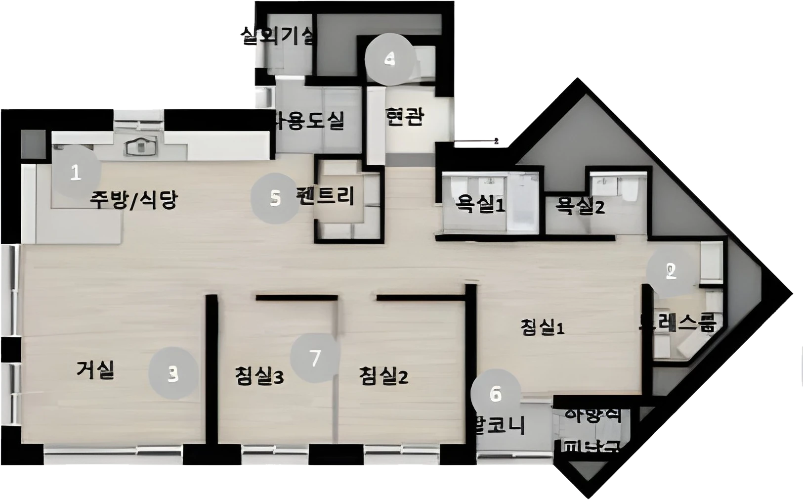 84B 평면