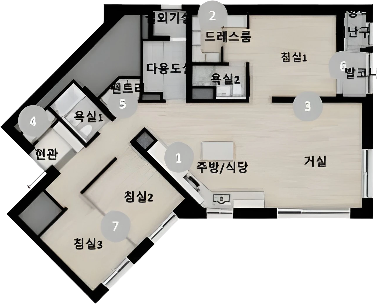 84C 평면